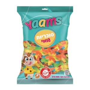 גומי נחשים ארוכים בטעם פירות