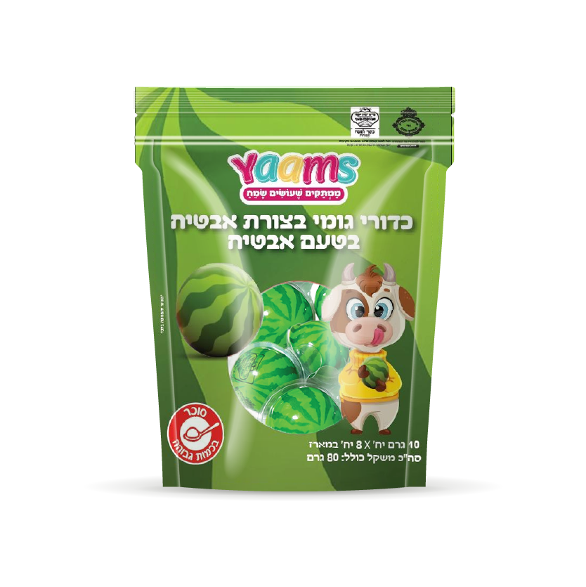 כדורי גומי אבטיח