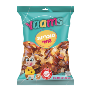 גומי בקבוק קולה בטעם קולה